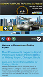 Mobile Screenshot of midwayairportparkingexpress.com